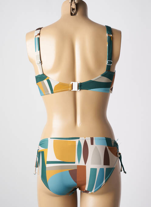 Costum de baie din două piese albastru LAGON BLEU femeie