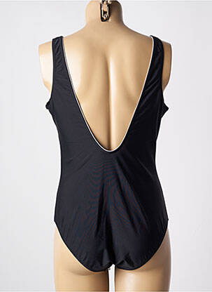 Costum de baie dintr-o singură piesă elasticitate top triunghiuri negru MISS CARAÏBES femeie