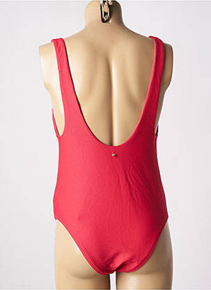 Costum de baie dintr-o singură piesă elasticitate roșu SEAFOLLY femeie