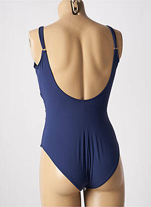 Costum de baie dintr-o singură piesă sutiene sutiene albastru MISS CARAÏBES femeie