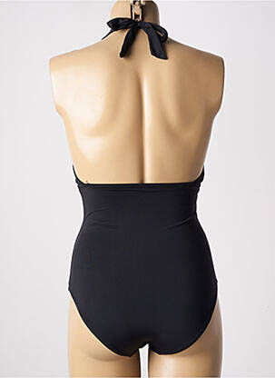 Costum de baie dintr-o singură piesă elasticitate top triunghiuri negru ADMAS femeie