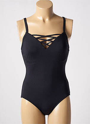 Costum de baie dintr-o singură piesă elasticitate top triunghiuri negru SEAFOLLY femeie