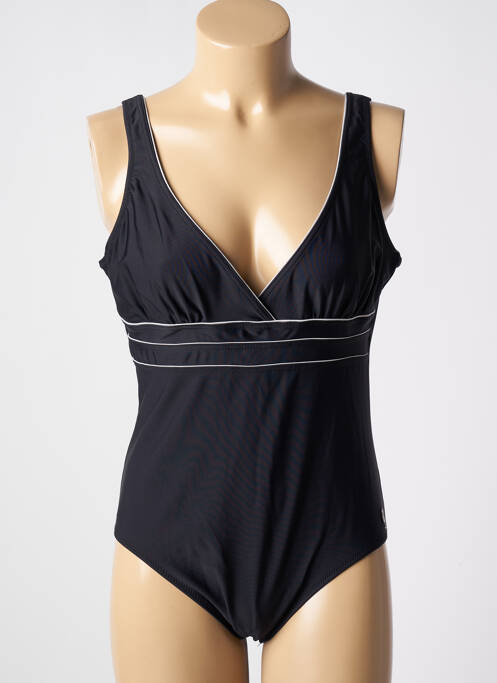 Costum de baie dintr-o singură piesă negru MISS CARAÏBES femeie