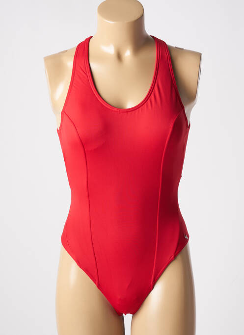 Costum de baie dintr-o singură piesă roșu LPB femeie