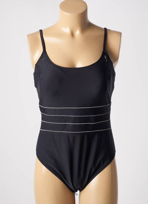 Costum de baie dintr-o singură piesă negru MISS CARAÏBES femeie