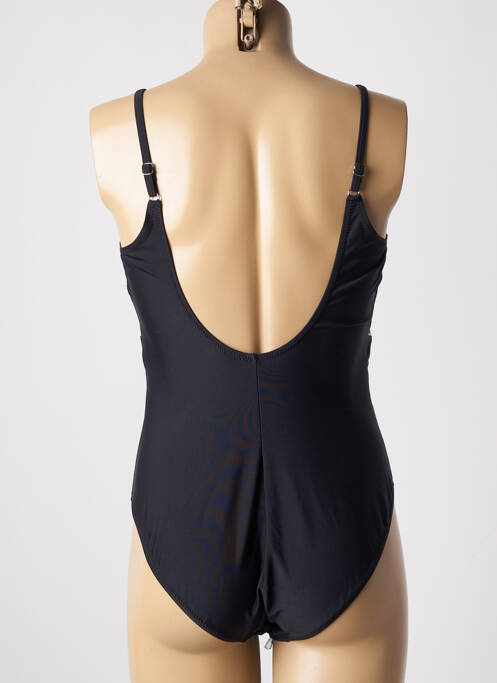 Costum de baie dintr-o singură piesă negru MISS CARAÏBES femeie