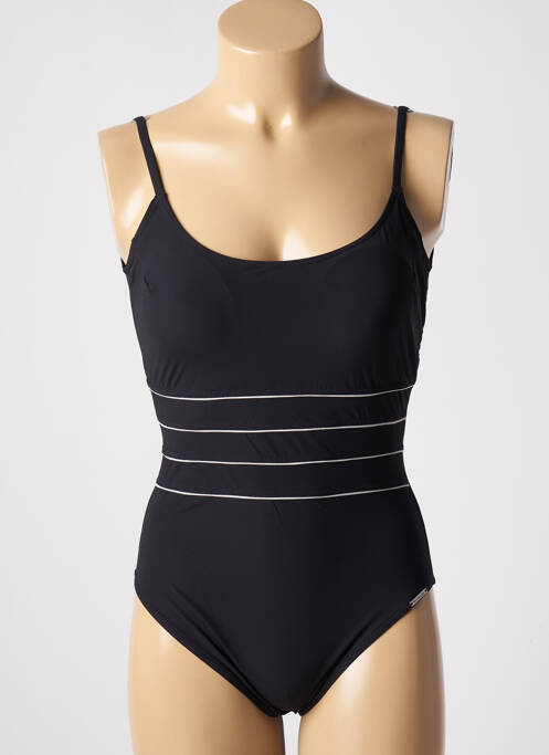 Costum de baie dintr-o singură piesă negru MISS CARAÏBES femeie