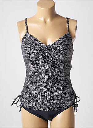 Tankini imprimeu fantezie negru SUN PROJECT femeie