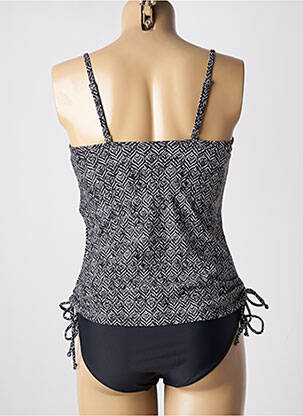Tankini imprimeu fantezie negru SUN PROJECT femeie