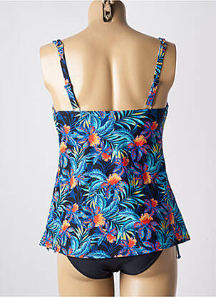 Tankini imprimeu fantezie albastru SUN PROJECT femeie