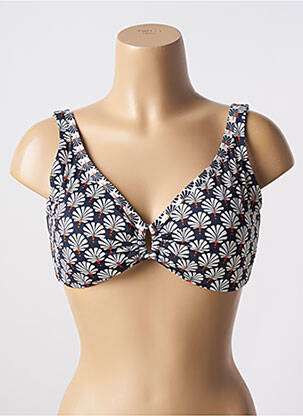 Sutien de costum de baie albastru TESSY femeie