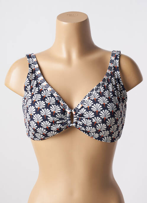 Sutien de costum de baie albastru TESSY femeie