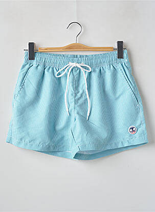 Șort de baie albastru deschis LAGON BLEU bărbat