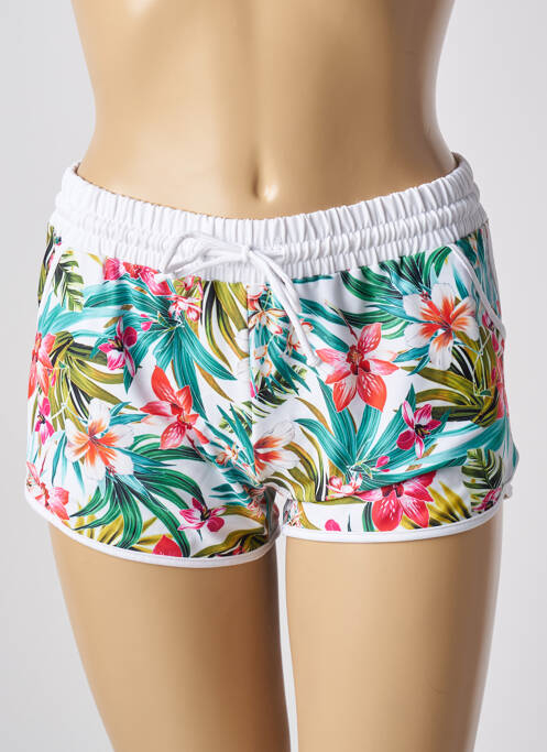 Chiloți de baie alb LAGON BLEU femeie