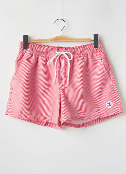 Șort de baie roșu LAGON BLEU bărbat