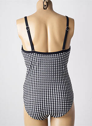 Costum de baie dintr-o singură piesă elasticitate top triunghiuri negru SEAFOLLY femeie