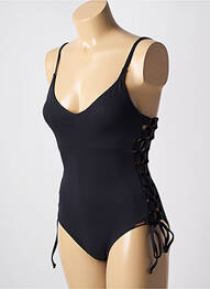 Costum de baie dintr-o singură piesă elasticitate top triunghiuri negru YSABEL MORA femeie