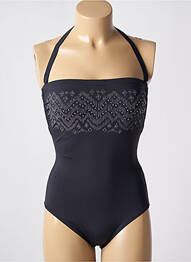 Costum de baie dintr-o singură piesă top bentiță top bentiță negru TESSY femme
