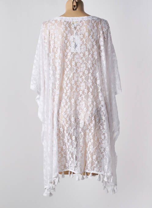 Rochie de plajă alb LAGON BLEU femeie