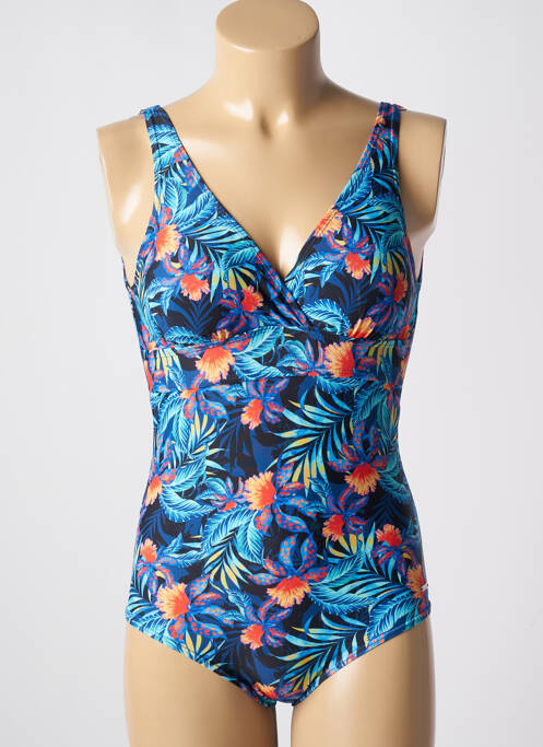 Costum de baie dintr-o singură piesă albastru SUN PROJECT femeie