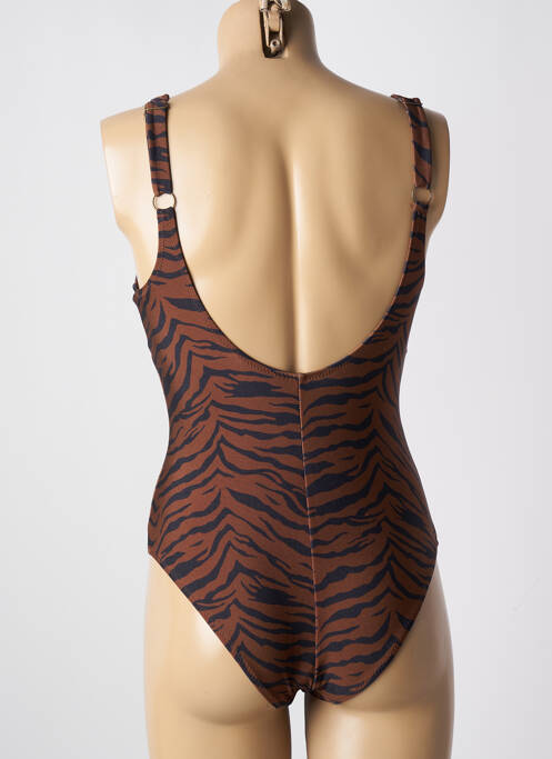 Costum de baie dintr-o singură piesă maro ADMAS femeie