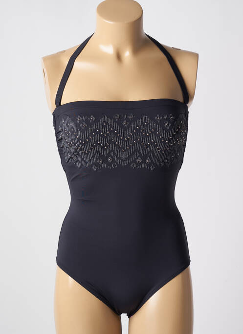 Costum de baie dintr-o singură piesă negru TESSY femeie