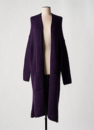 Vestă cu mâneci lungi elasticitate violet ROSSO 35 femme