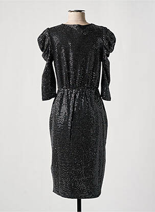 Rochie midi mâneci lungi mâneci lungi negru SET femeie