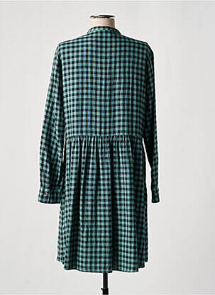 Rochie midi croială fluidă mâneci lungi verde HARTFORD femeie