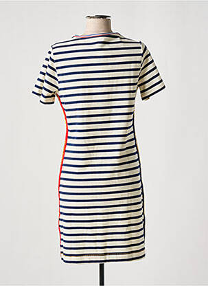Rochie scurtă mâneci scurte mâneci scurte bej LA MARINIÈRE FRANÇAISE femeie
