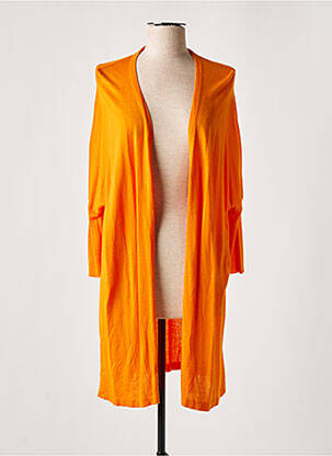 Vestă cu mâneci lungi portocaliu ABSOLUT CASHMERE femeie