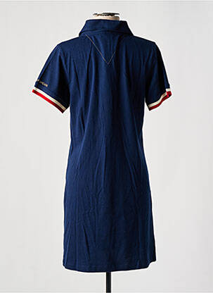 Rochie midi mâneci scurte mâneci scurte albastru LA MARINIÈRE FRANÇAISE femeie