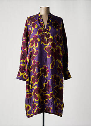 Rochie midi violet ROSSO 35 femeie