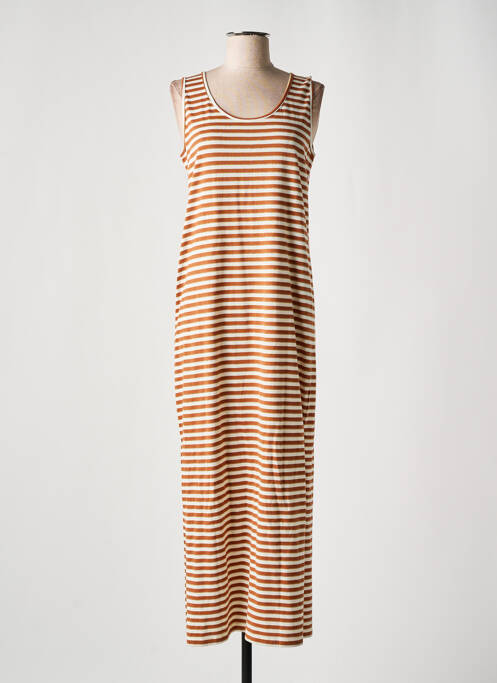 Rochie lungă maro INES DE LA FRESSANGE femeie