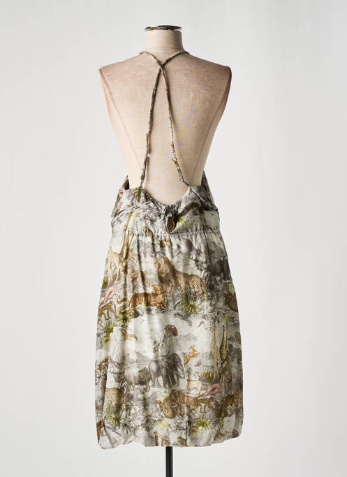 Rochie midi gri PAUL SMITH femeie