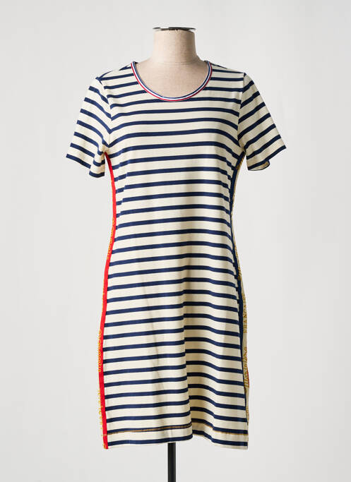 Rochie scurtă bej LA MARINIÈRE FRANÇAISE femeie