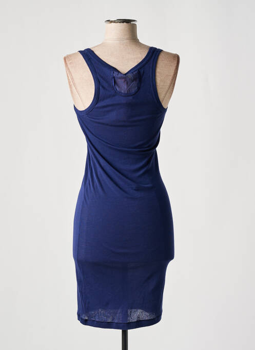 Rochie midi albastru MARITHE & FRANCOIS GIRBAUD femeie