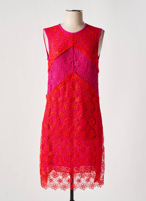 Rochie midi roz PINKO femeie