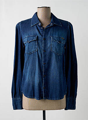 Cămașă albastru închis ACQUAVERDE femeie