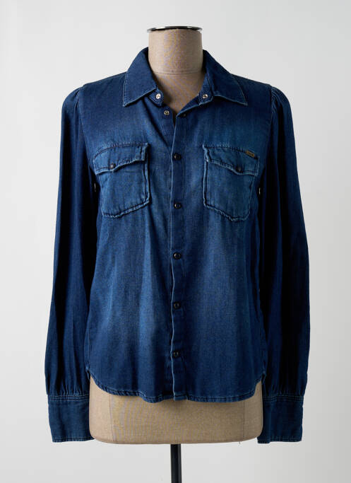 Cămașă albastru închis ACQUAVERDE femeie