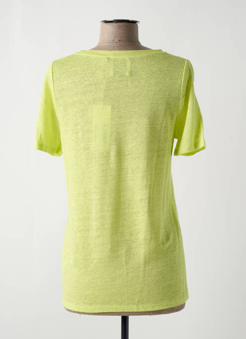 Tricou galben ALLUDE femeie