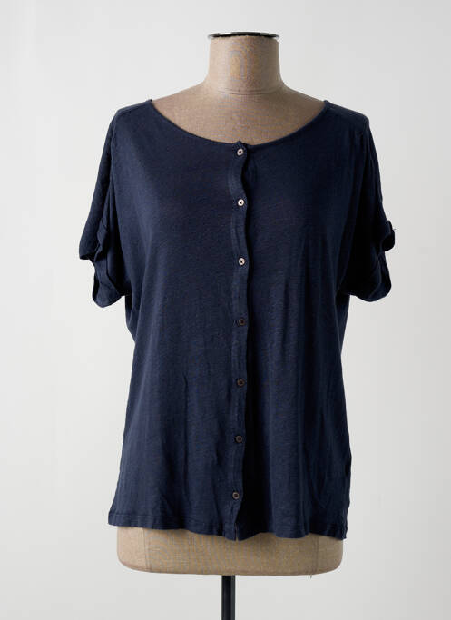 Top albastru HARTFORD femeie