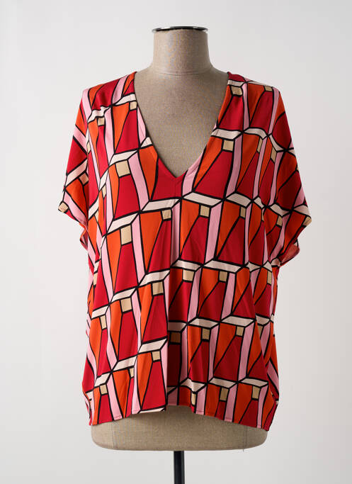 Top roșu SIYU femeie