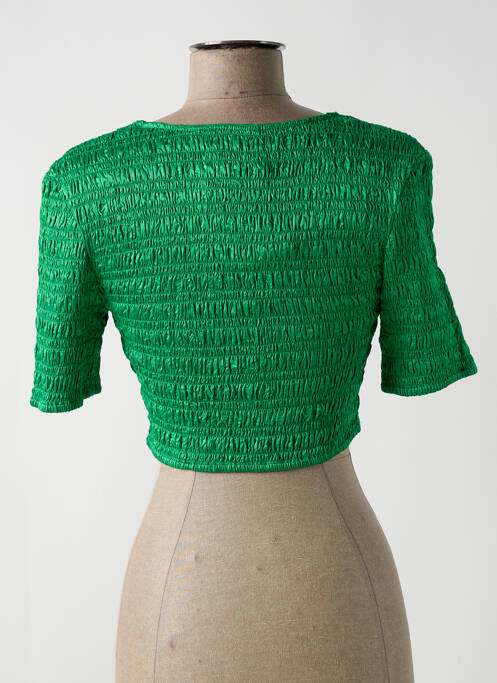 Top verde GANNI femeie