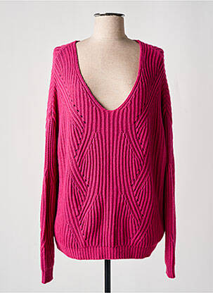 Pulover roz OUI femeie