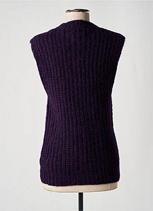 Pulover elasticitate fără mâneci violet HARTFORD femeie
