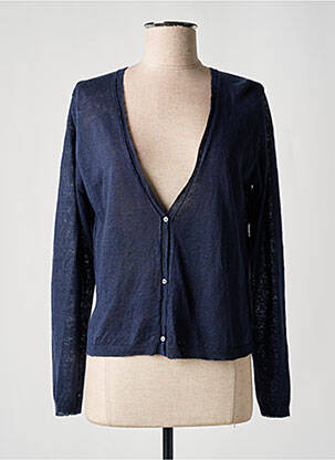 Vestă cu mâneci lungi albastru HARTFORD femeie