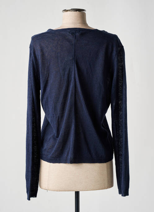 Vestă cu mâneci lungi albastru HARTFORD femeie