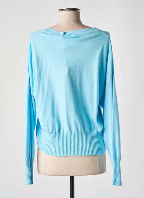 Vestă cu mâneci lungi albastru ABSOLUT CASHMERE femeie