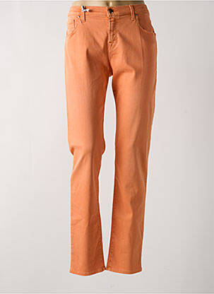 Blugi cu croială slim portocaliu JACOB COHEN femeie